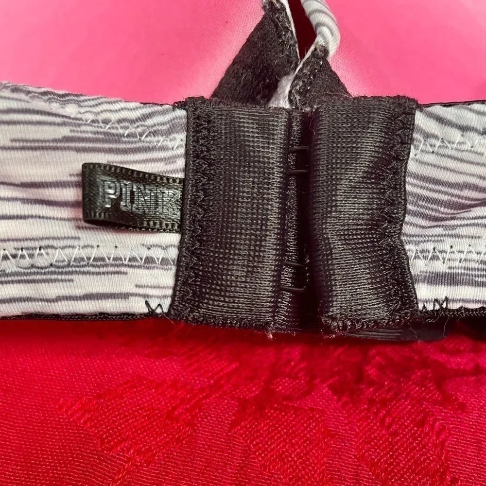 PINK Victorias Secret gray white