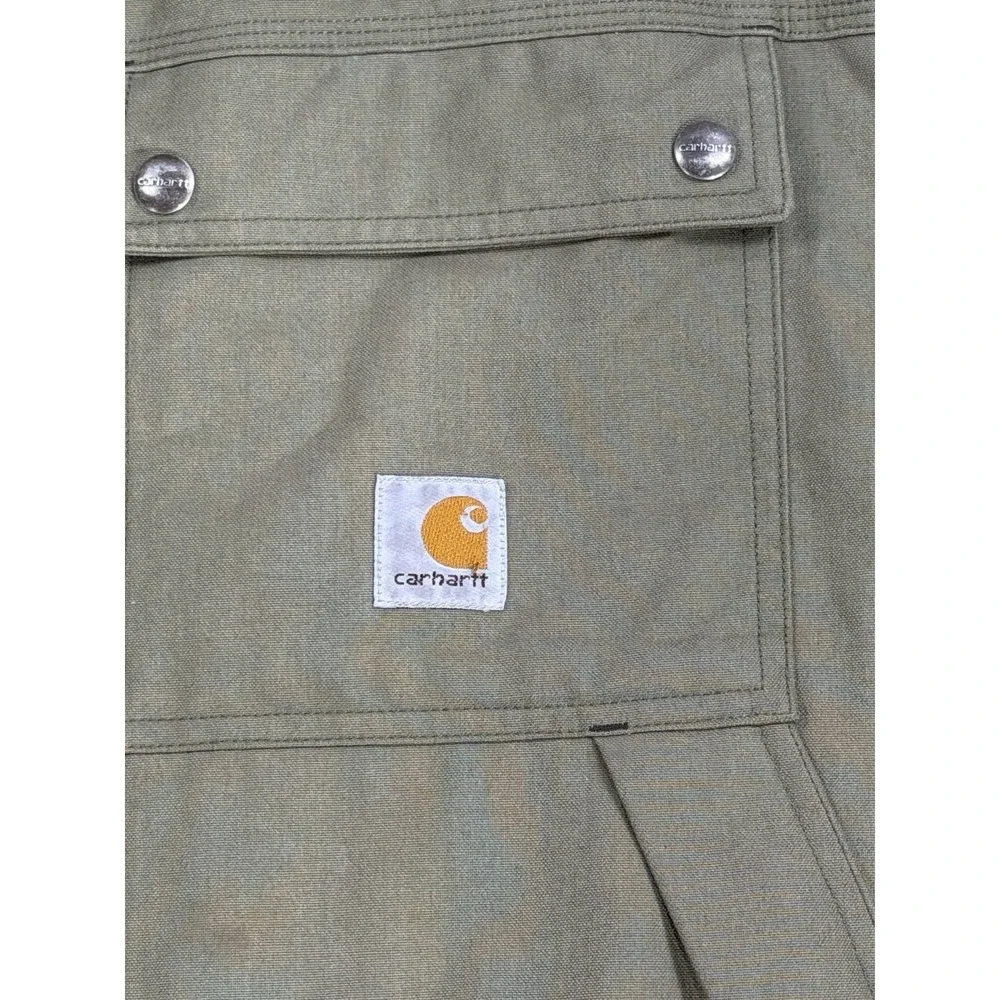 Carhartt Quick Duck Jacket 2XL Moss Green Work Coat 100107‎