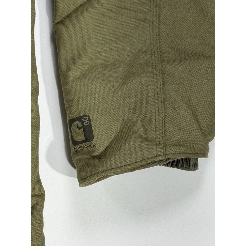 Carhartt Quick Duck Jacket 2XL Moss Green Work Coat 100107‎