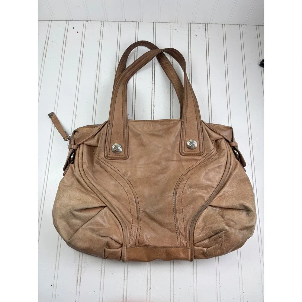 Francesco Biasia pockets natural tan