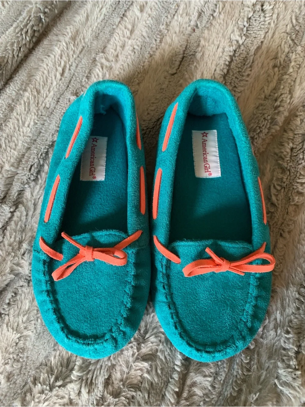 American Girl Tenney Grant Moccasin Loafers/Slippers, size small