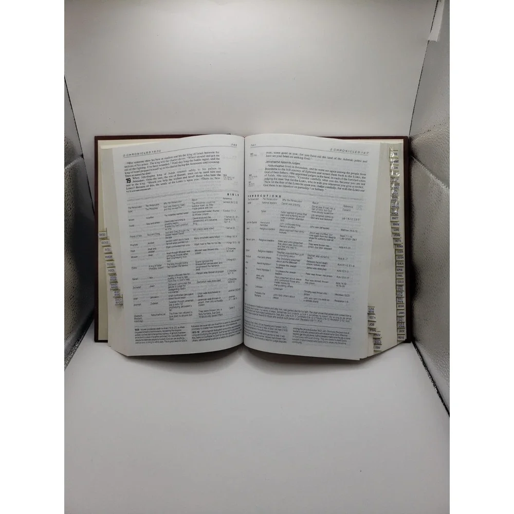 Tyndale burgundy hardcover