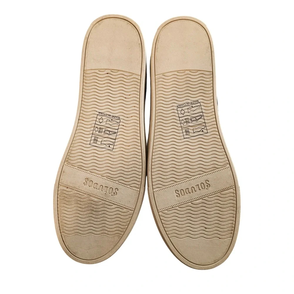 Soludos navy velvet