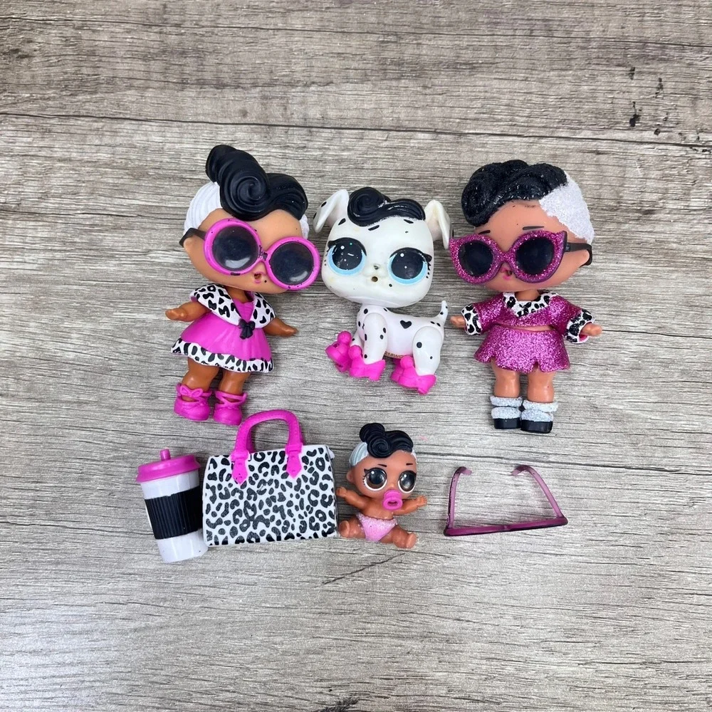 LOL Surprise!‎ Doll Bling Series, Doll Face dalmation pet