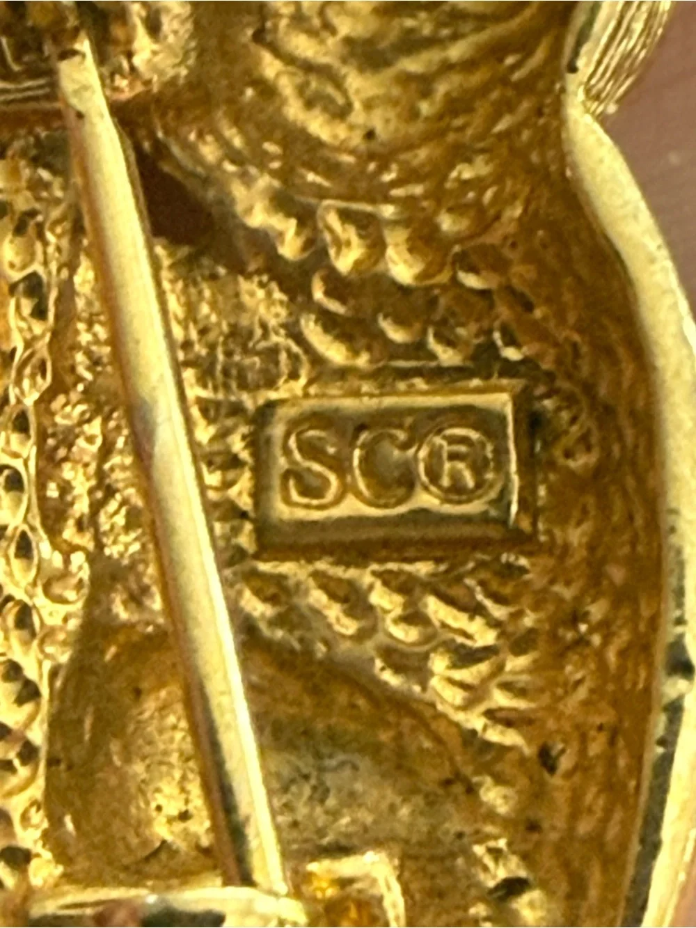 Sarah Coventry gold tone
