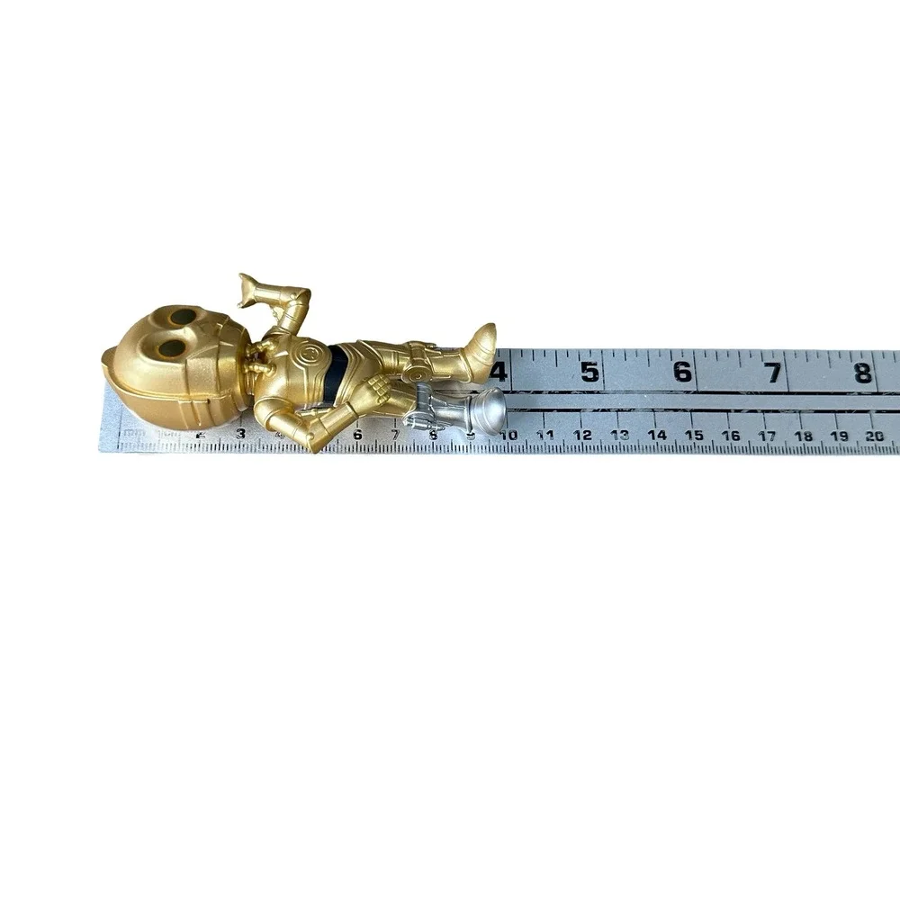 Pop Mart Star Wars C-3PO Gold Metallic Figure Silver Leg 4 Inch Vinyl Droid