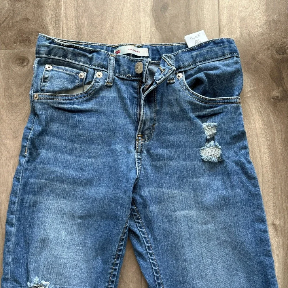 Levis tab distressing regular