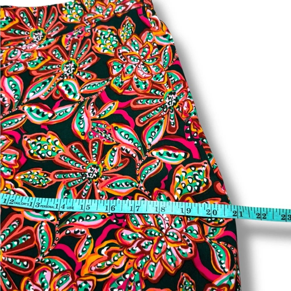 J. Crew Multicolor Floral Jamie pant with elastic waist and pockets‎ Sz 10 EUC