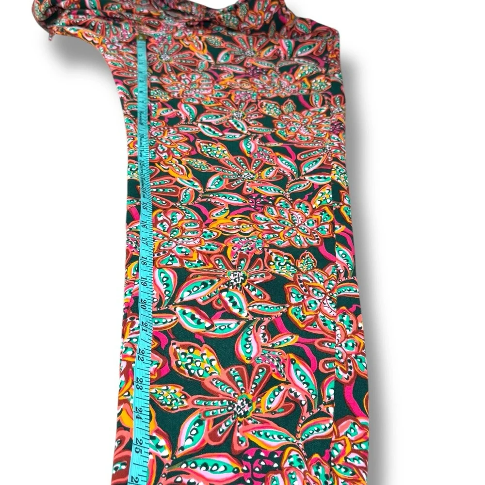 J. Crew Multicolor Floral Jamie pant with elastic waist and pockets‎ Sz 10 EUC