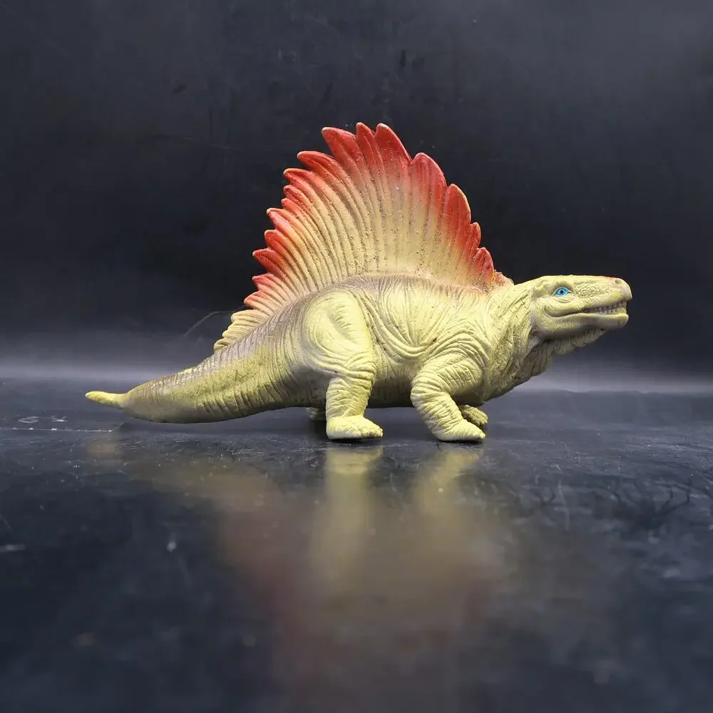 Dimetrodon Dinosaur Toy Figure Plastic 2000 Vintage 8 in Made in China 1072-P10