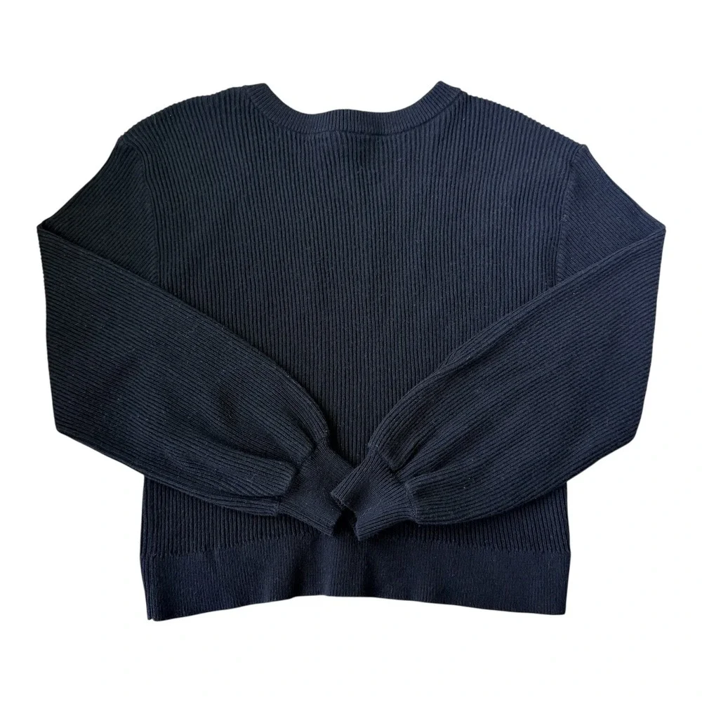 Lululemon‎ Women's Reversible Crossover Sweater Black XS Athleisure Minimalist