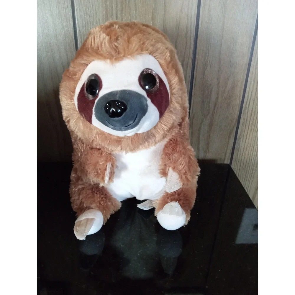 Sloth Plush Creators of Quality Fun Light Brown and Tan‎ Belly Nanco