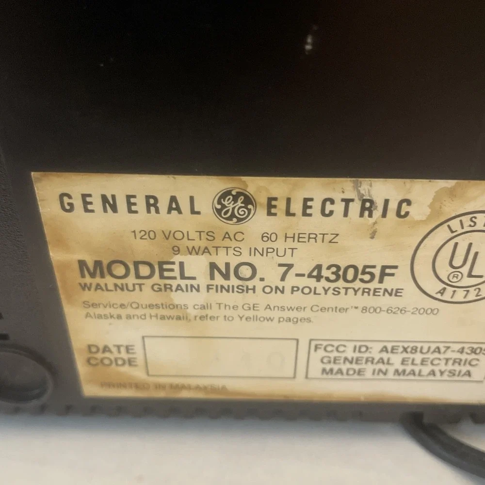 General Electric clock great
