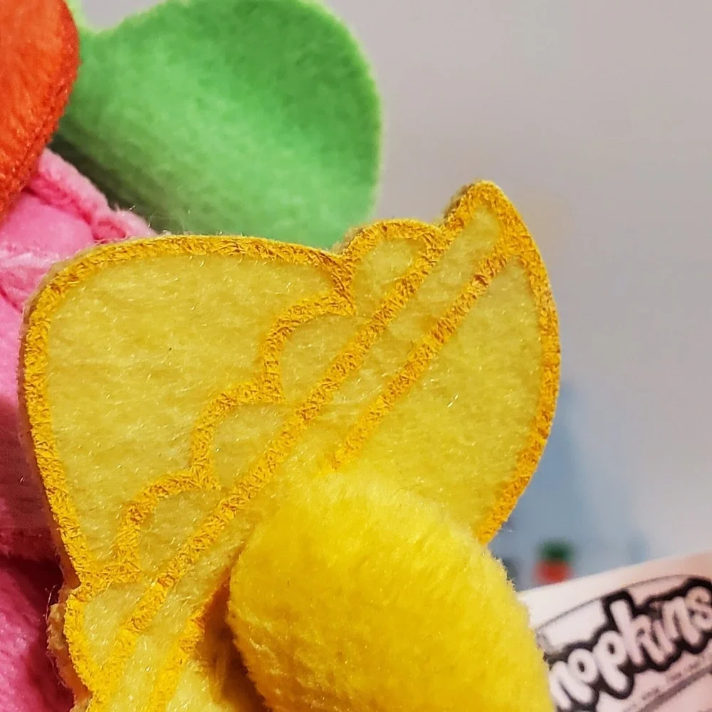 Shopkins Toasty Pop and Taco Terrie Soft Plush 2013 Stuffed Animal Toy with Tags