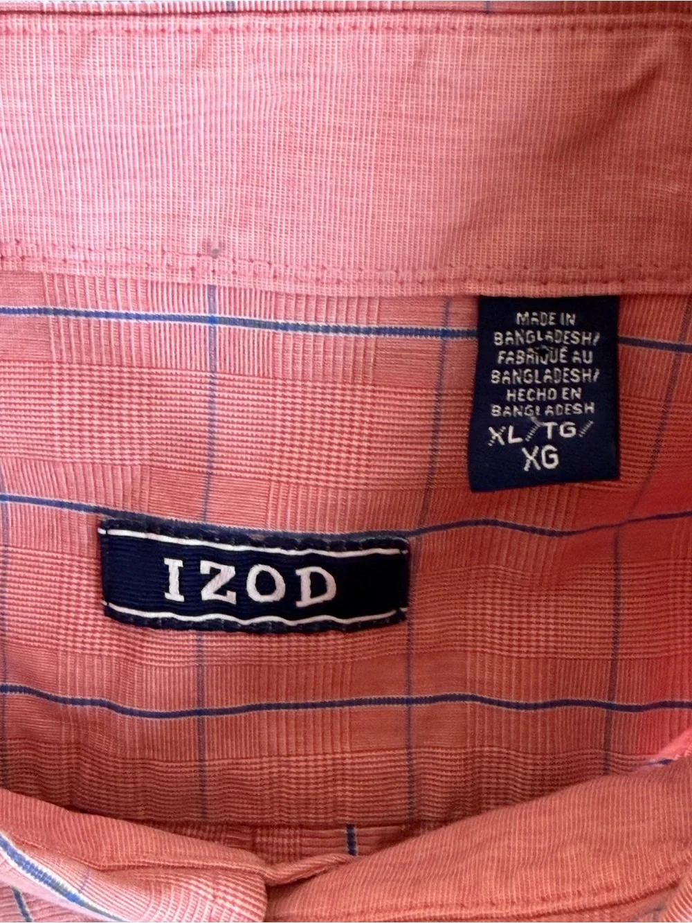 Izod casual button