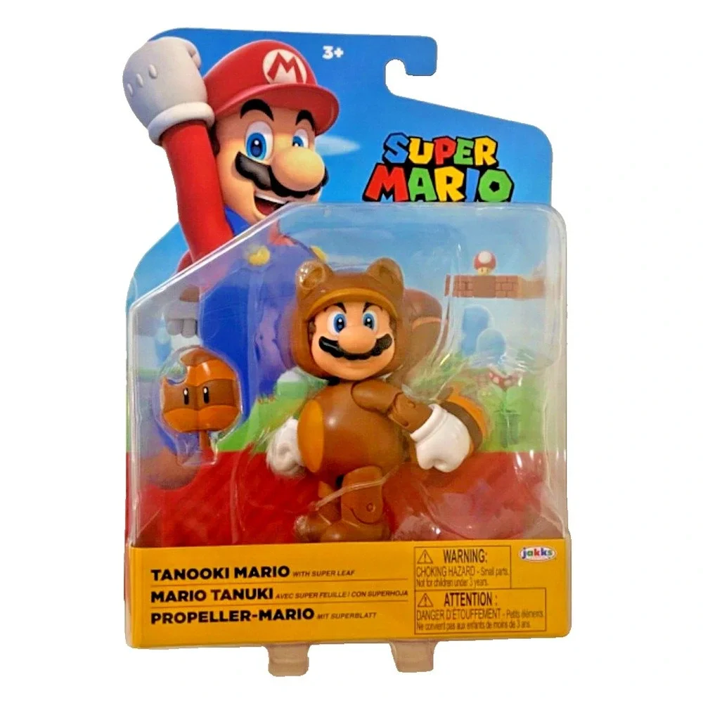 TANOOKI MARIO Super Mario‎ Jakks Pacific 4