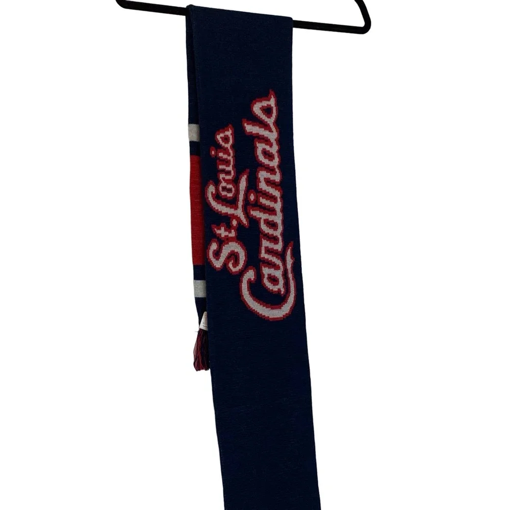 EUC St Louis‎ Cardinals reversible knit scarf