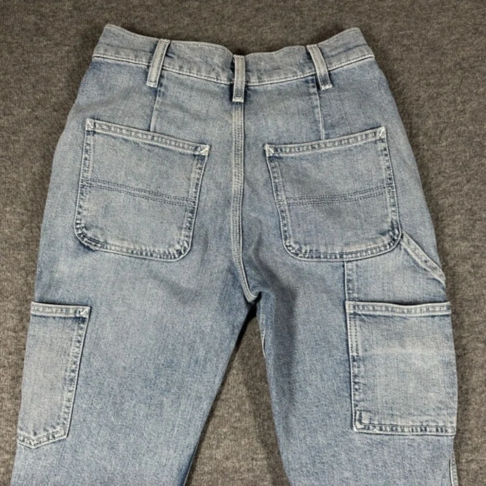 Hudson Holly Carpenter Jeans Womens‎ 24 Light Wash Denim