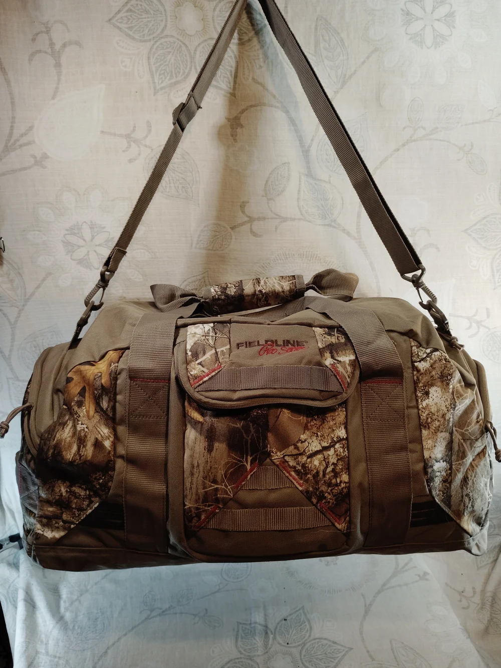 Fieldline Realtree Camo Duffel Bag - Brown/Green