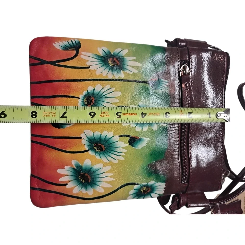 Handpainted Genuine Leather Small Shoulder Bag Unbranded‎