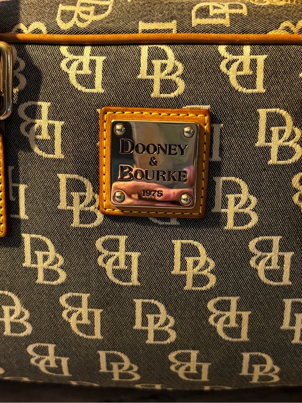 Dooney & Bourke accents charcoal