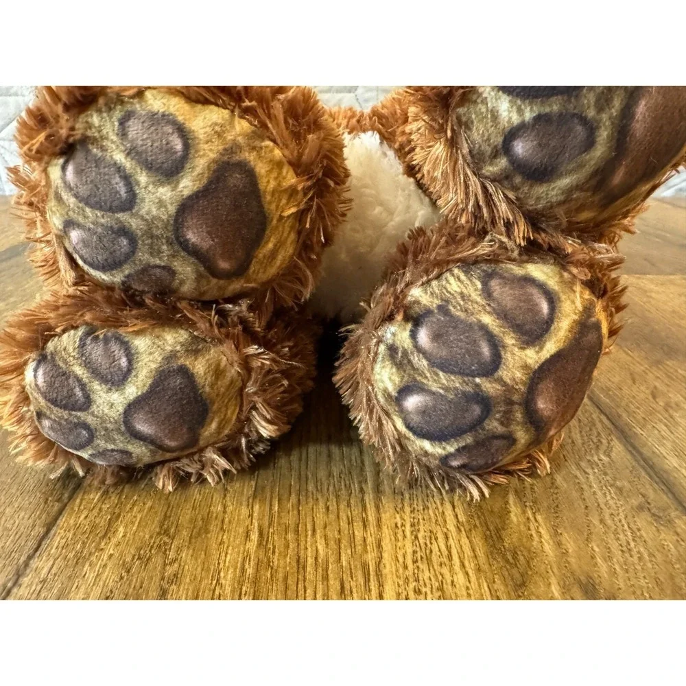 Aurora Olaf Saint‎ Bernard Dog Puppy Plush Stuffed Animal Realistic Brown 9 Inch