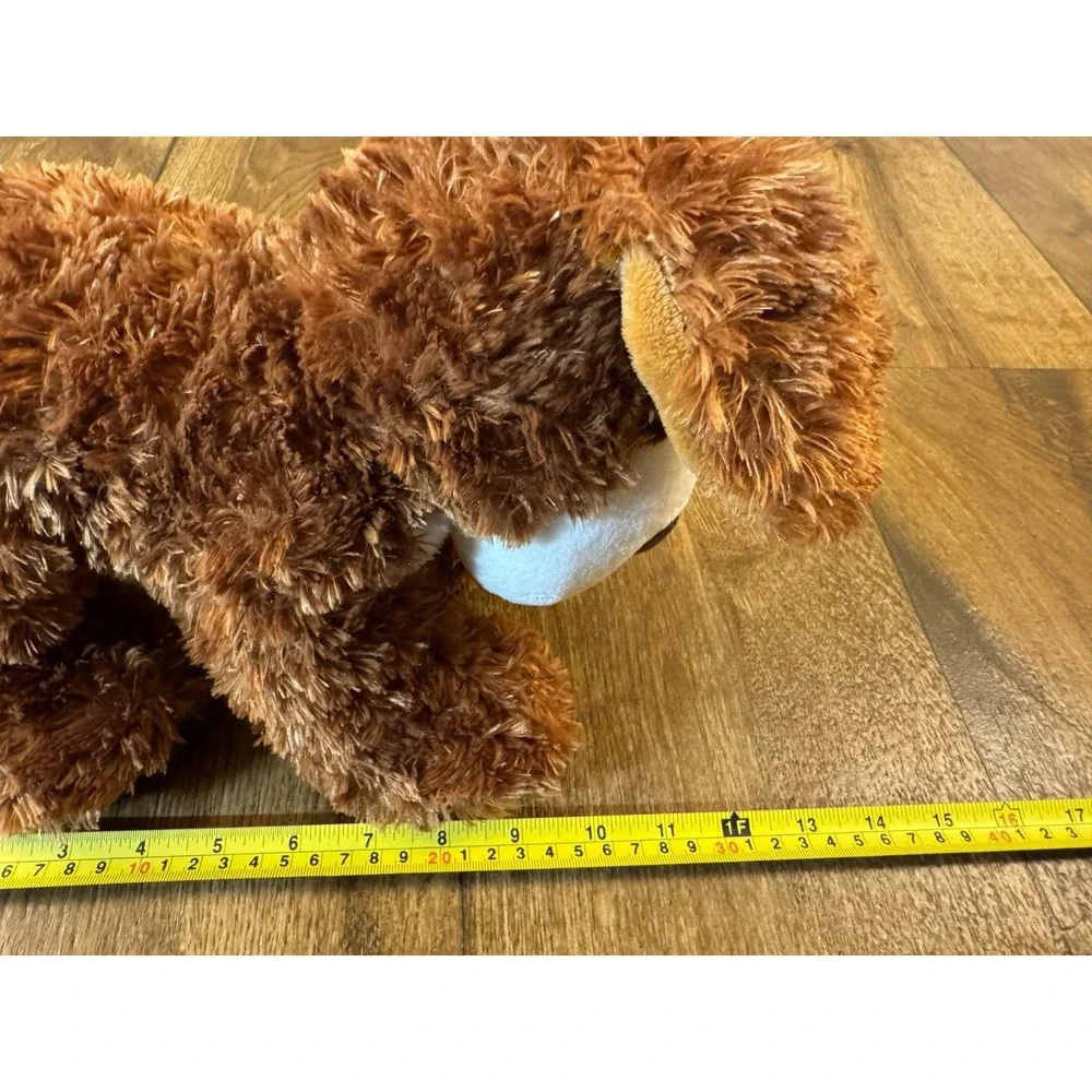 Aurora Olaf Saint‎ Bernard Dog Puppy Plush Stuffed Animal Realistic Brown 9 Inch