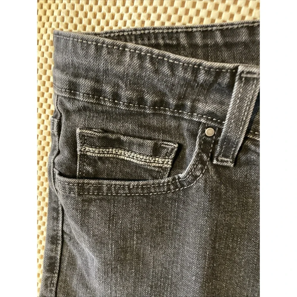Levi's Black Mid Rise‎ Skinny Jeans Size 14M Embroidered Pocket stretch
