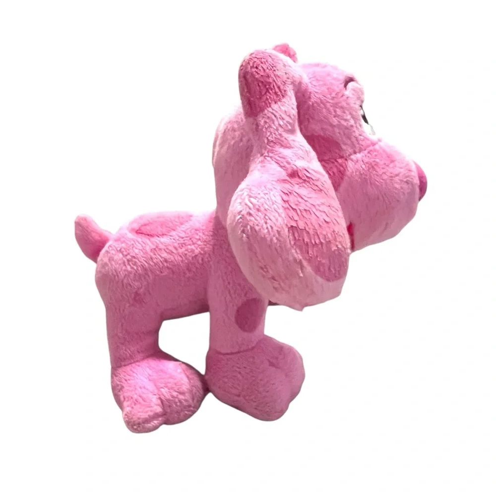 Nickelodeon Blues Clues & You Magenta Pink Plush Puppy Dog Toy