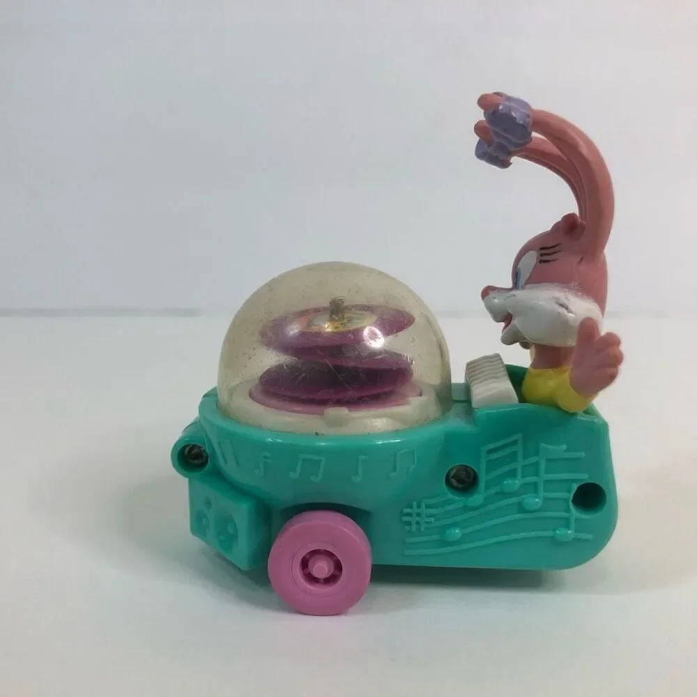 vintage‎ tiny toons adventures rolling babs bunny record player