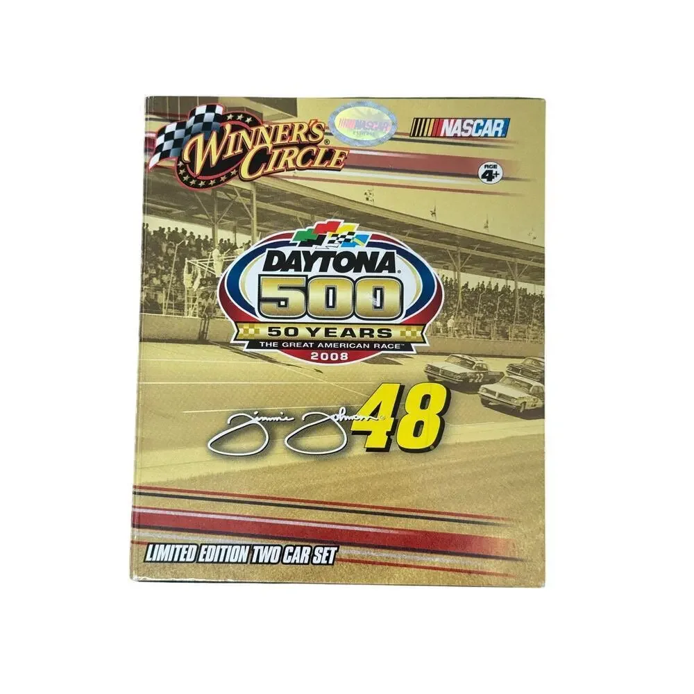 DAYTONA 500 NASCAR Winners Circle 48/08; Diecast Car set, 2008, Limited