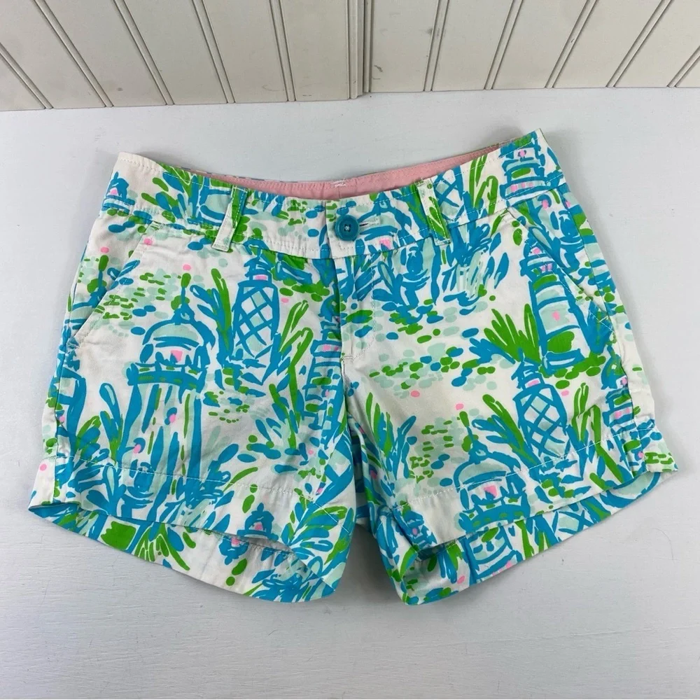 Lilly Pulitzer vibrant shorts