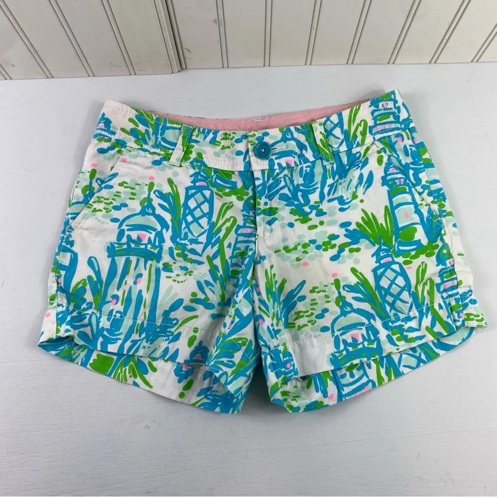 Lilly Pulitzer vibrant shorts