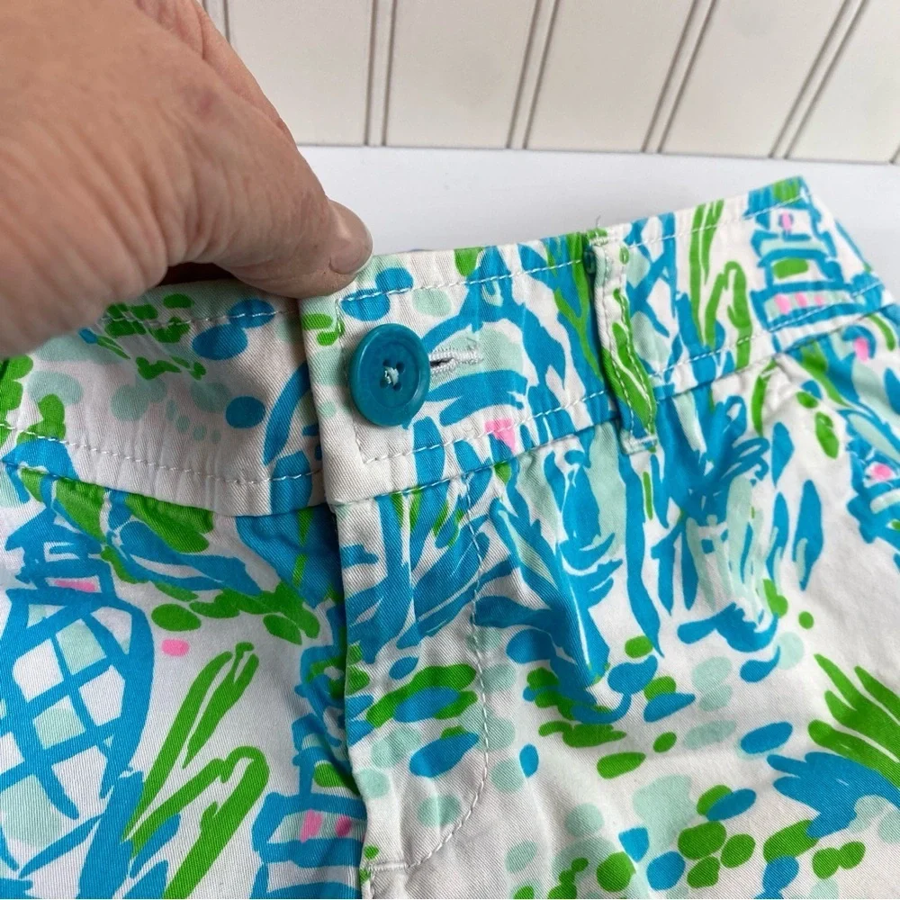 Lilly Pulitzer vibrant shorts