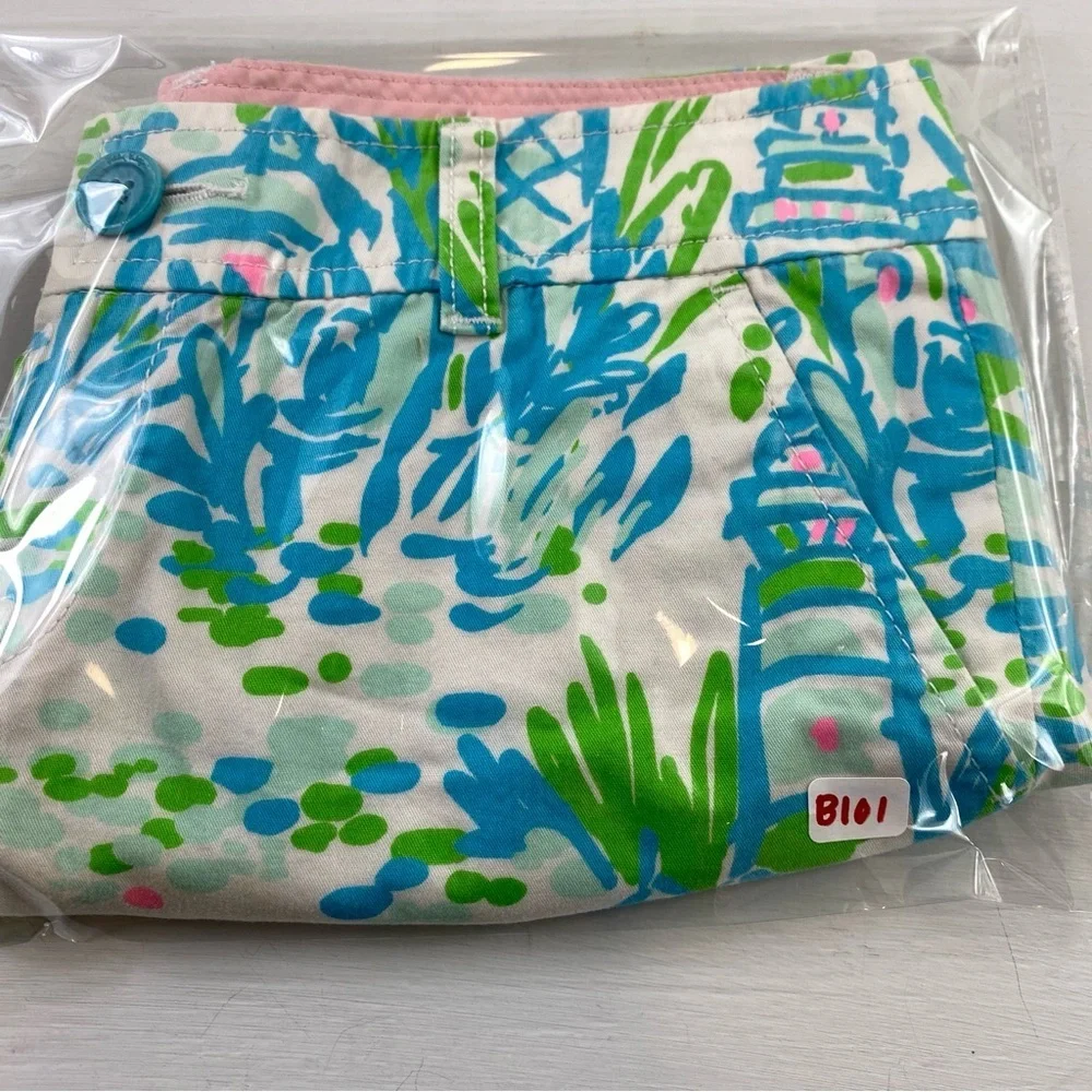 Lilly Pulitzer vibrant shorts