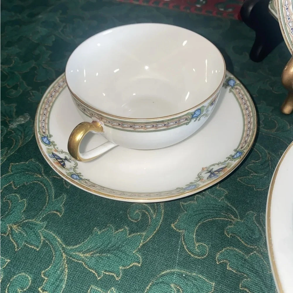 7 Piece Place Setting ART‎ DECO PAUL MULLER, SELB, BAVARIA, 