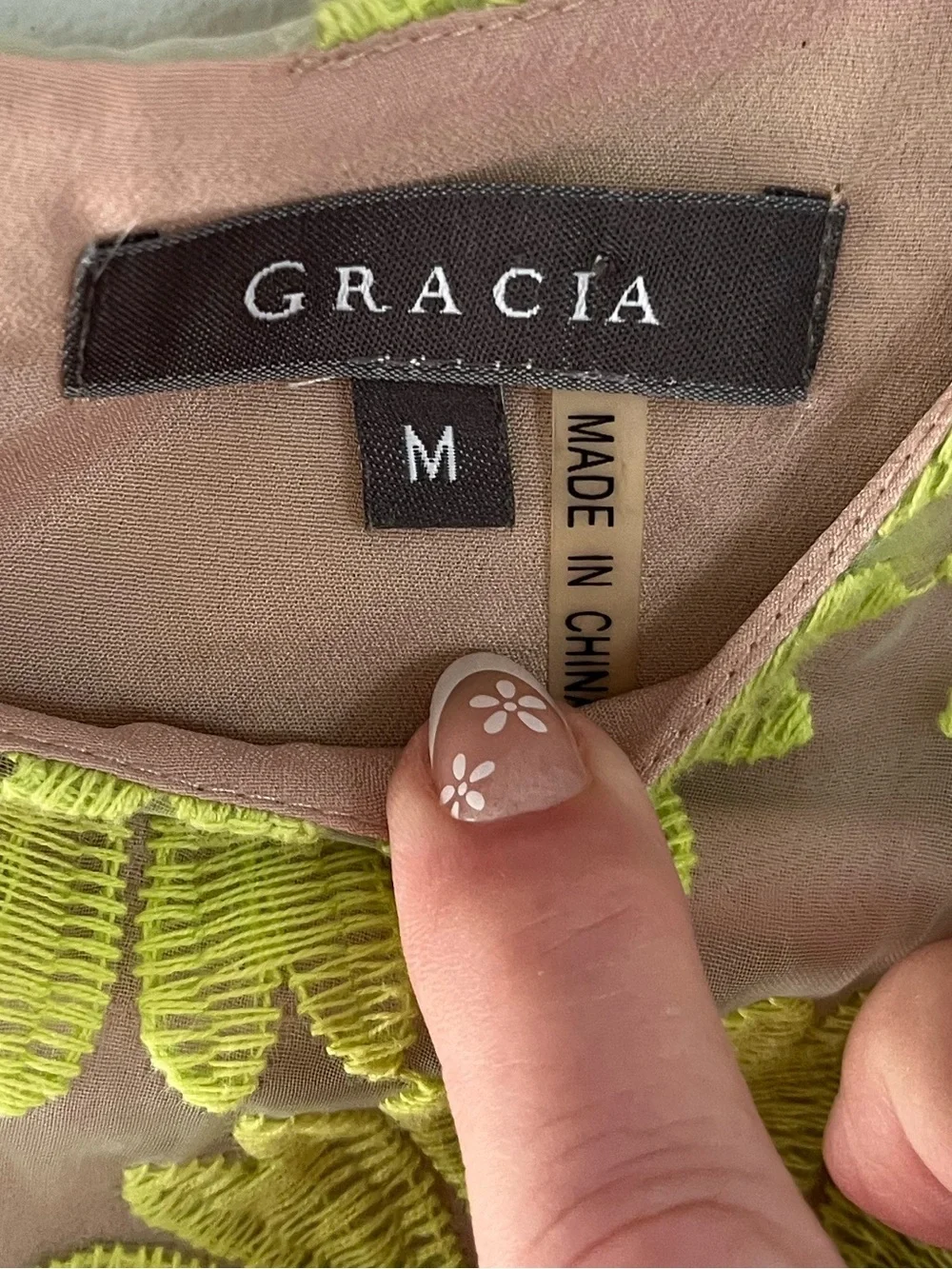 Gracia size small