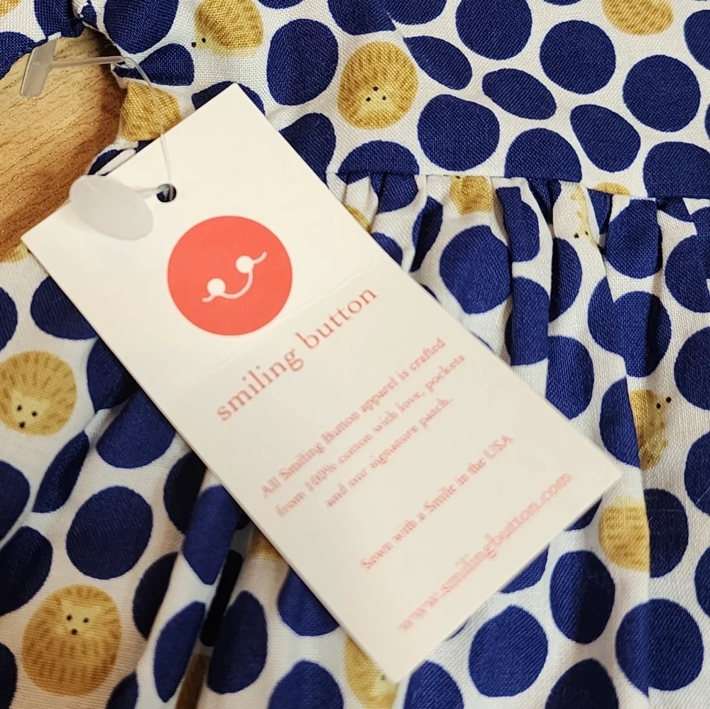 smiling button smiling button