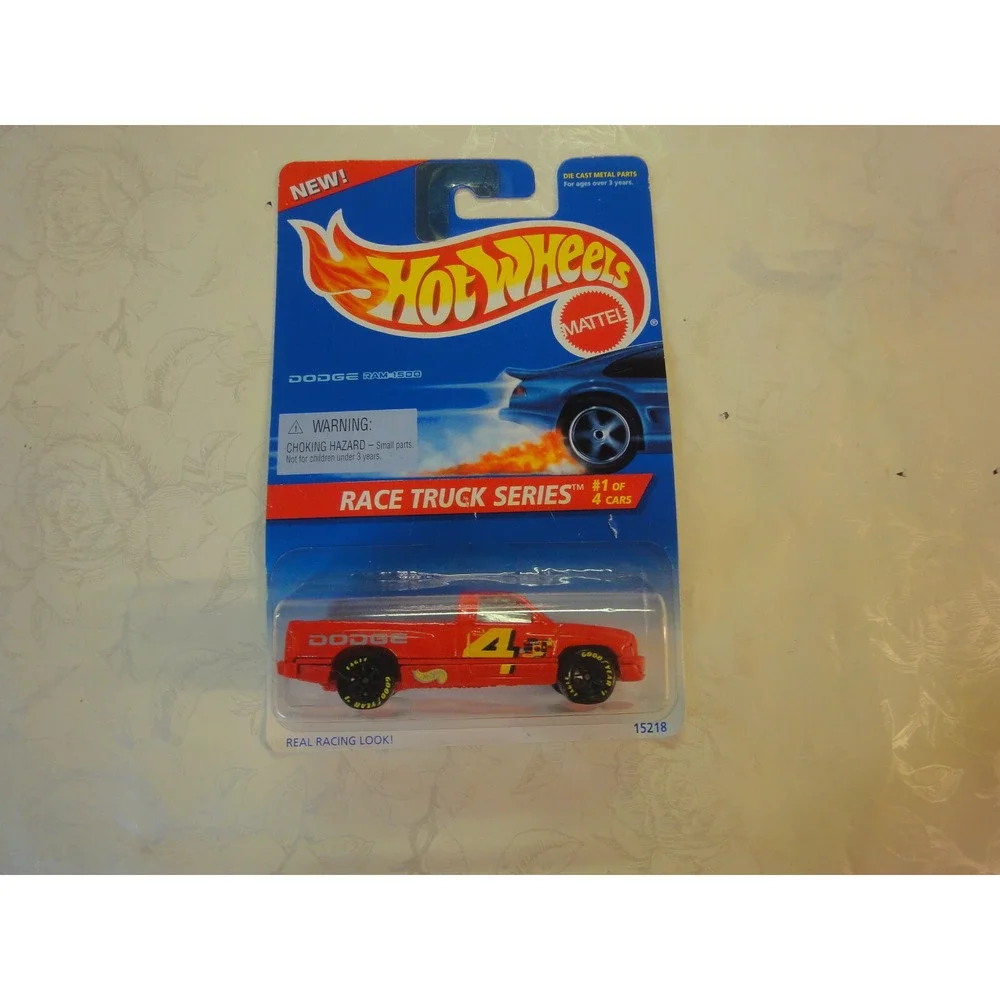 Mattel HOT WHEELS‎ Die cast 15218 Race truck series Dodge Ram 1500 #380 1995 NEW