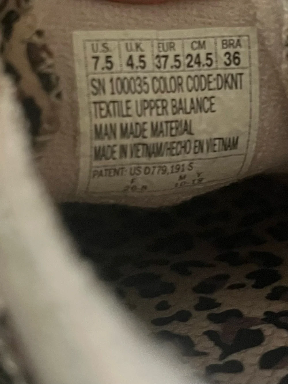 Skechers designed touch