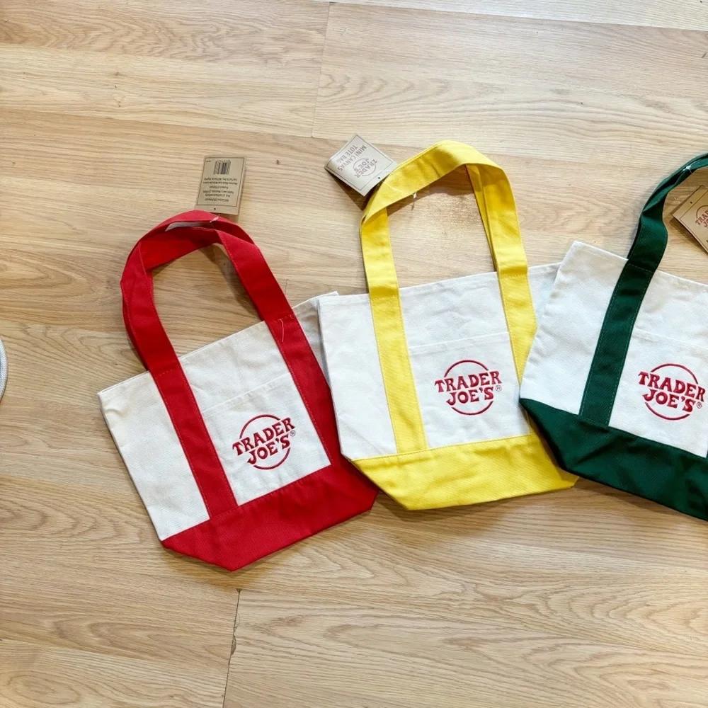 Trader Joe’s Four Mini‎ Canvas Totes