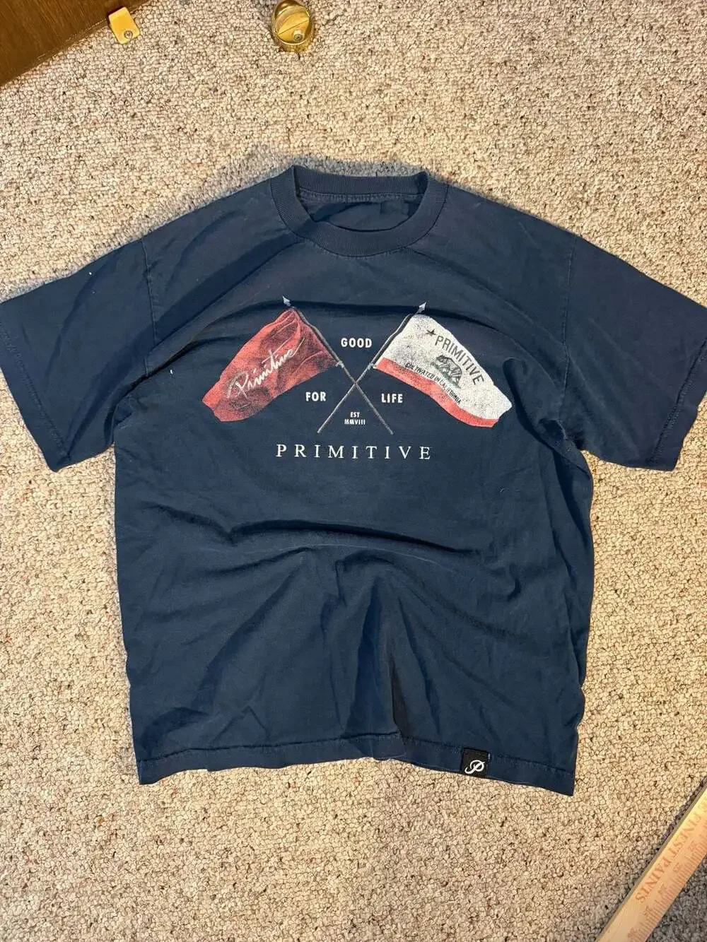 Primitive‎ Good For Life Graphic T-Shirt Navy