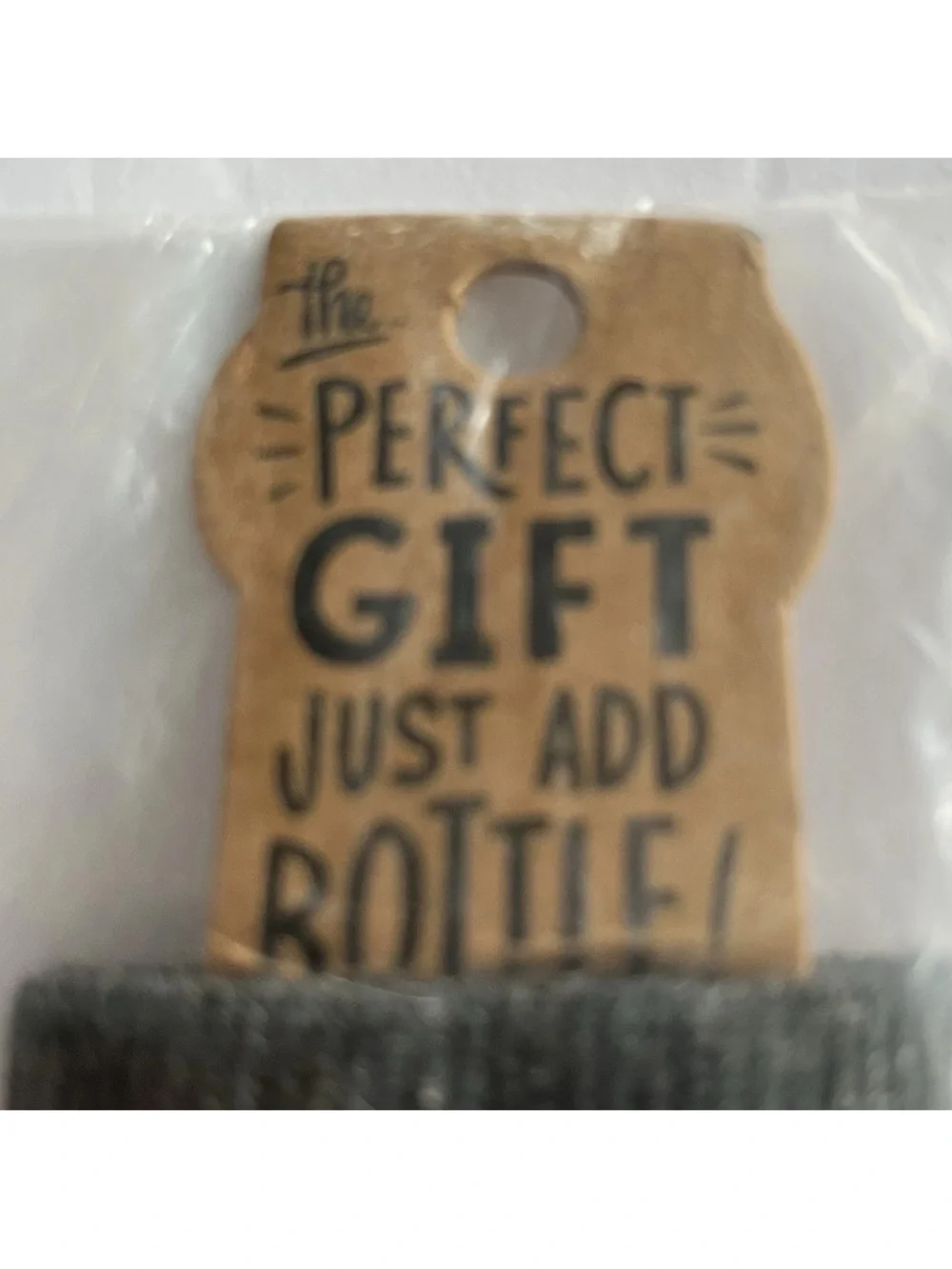 Primitives By Kathy Wine Bottle Sock Cats 1 Sock  New