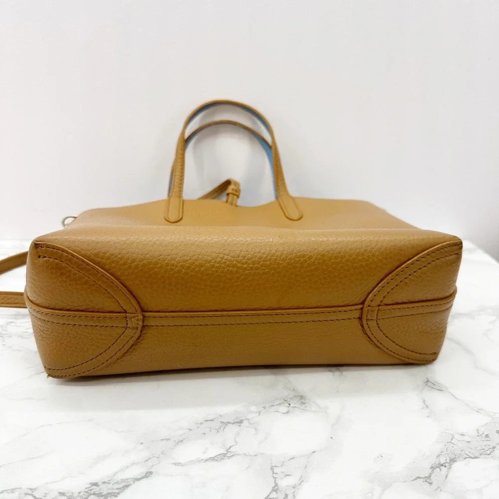 Draper James pebbled leather