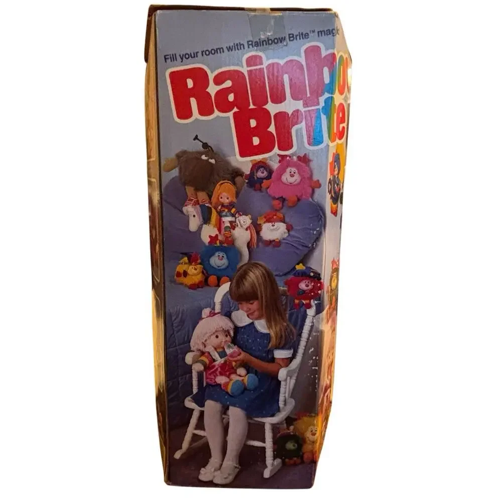 1983 Mattel Rainbow Brite Baby Brite Doll Cloth Diaper Bottle New Sealed Vintage