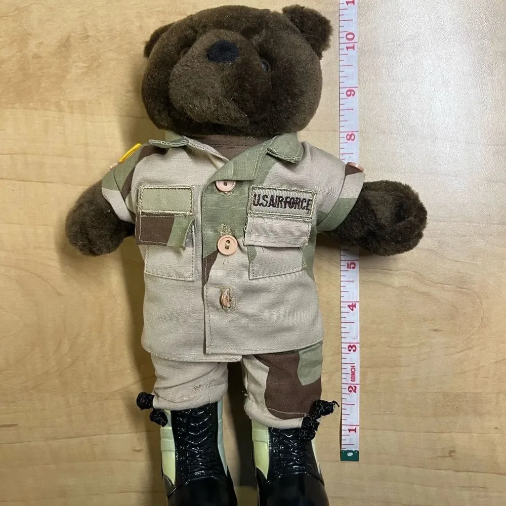 US AirForce Plush Teddy Bear in Uniform,  Forces of America