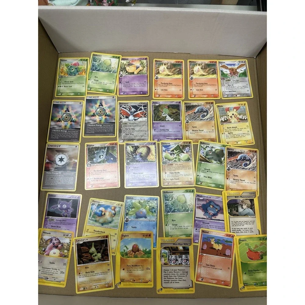 Huge mid era pokemon card lot plus some vintage, rares, pop series, ereaders DMG