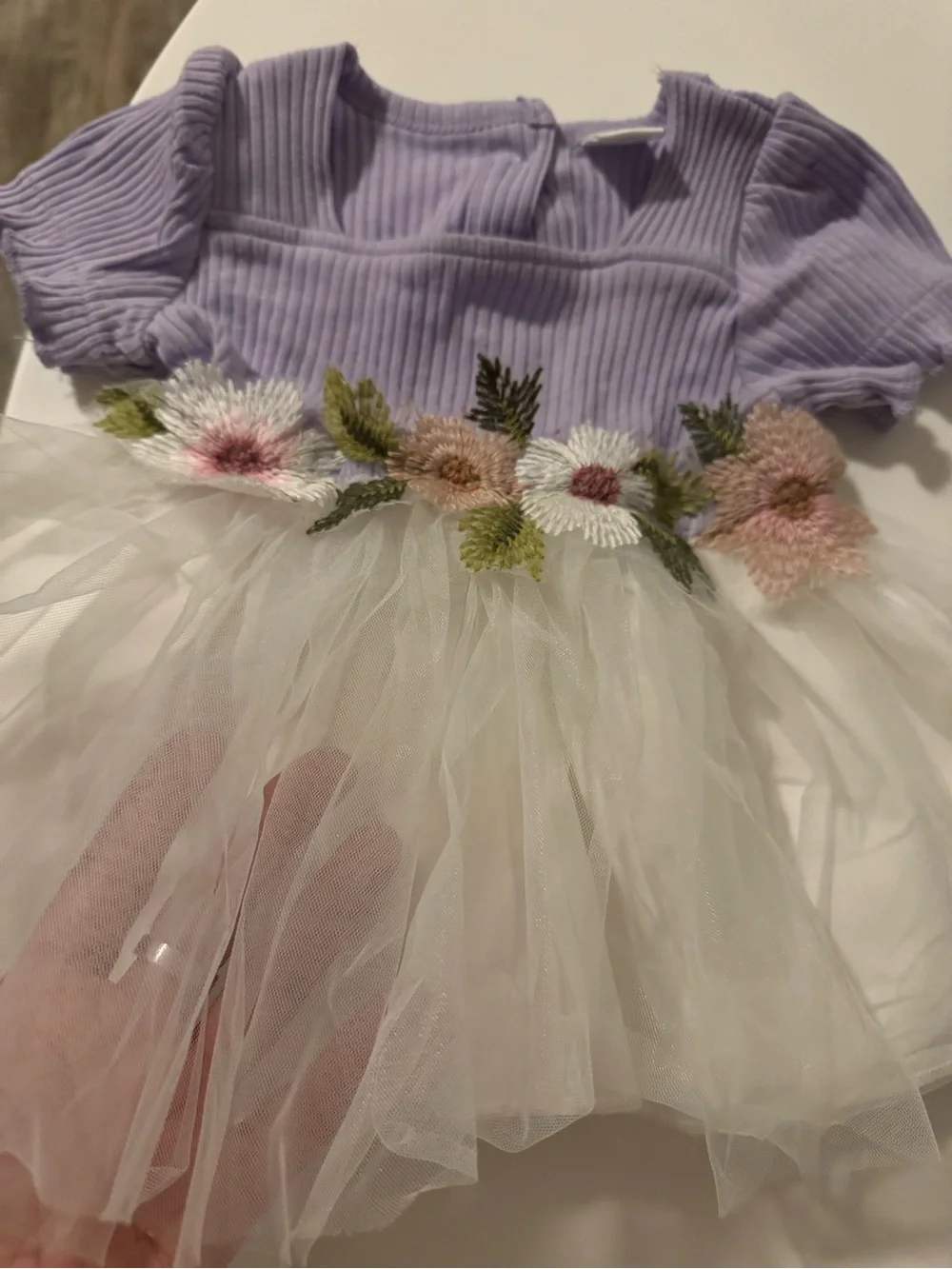 N/A floral lilac mint