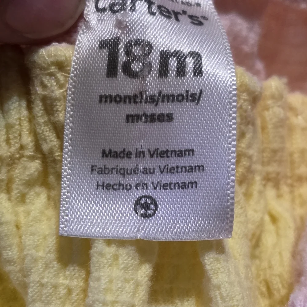 Carters jersey dress