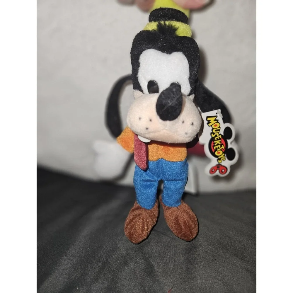 Disney Mouseketoys Goofy Plush Bean Bag Toy Disneyland Walt Disney World NWT